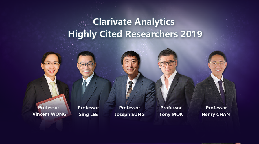 Clarivate Analytics Highly Cited Researchers 2019