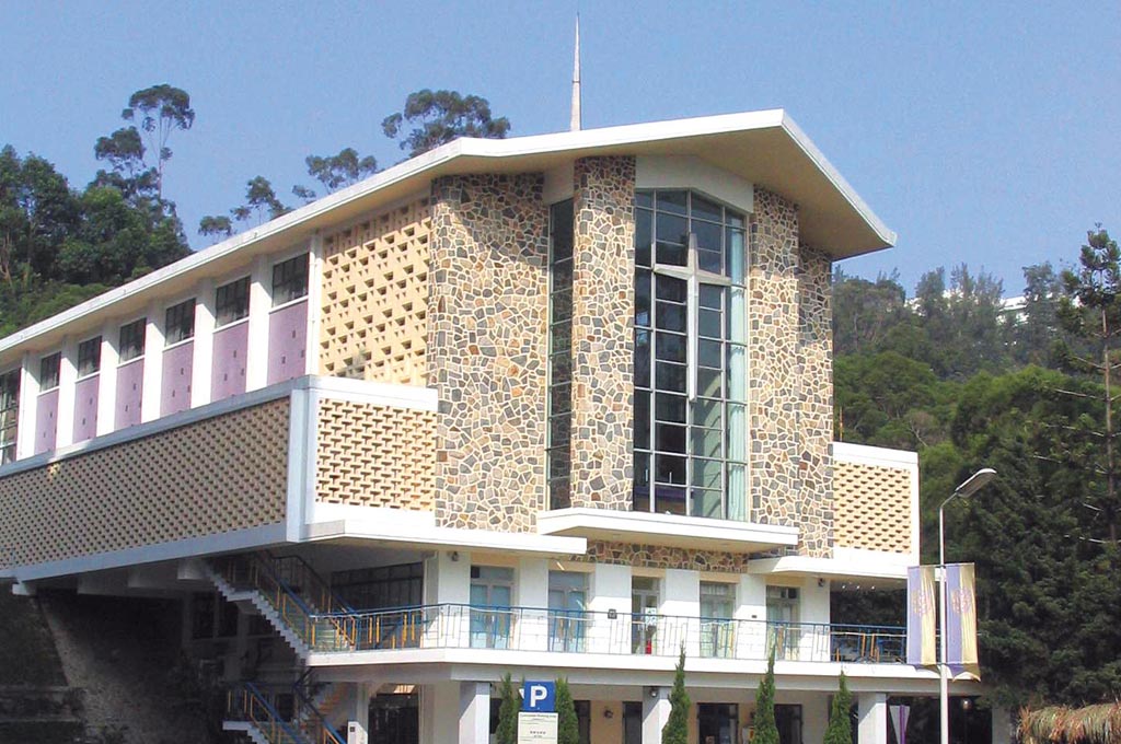 Friday Assembly is took place at Chung Chi College Chapel.