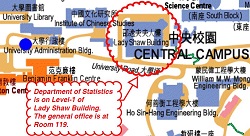 CUHK Campus Map