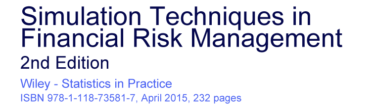 Simulation Techniques in Financial Risk Management, Second Edition 