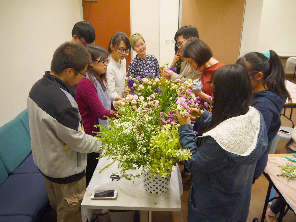 Theme Event in Celebration of 20th Anniversary of Liu Yi Tang - Floral Art in Teacup Workshop