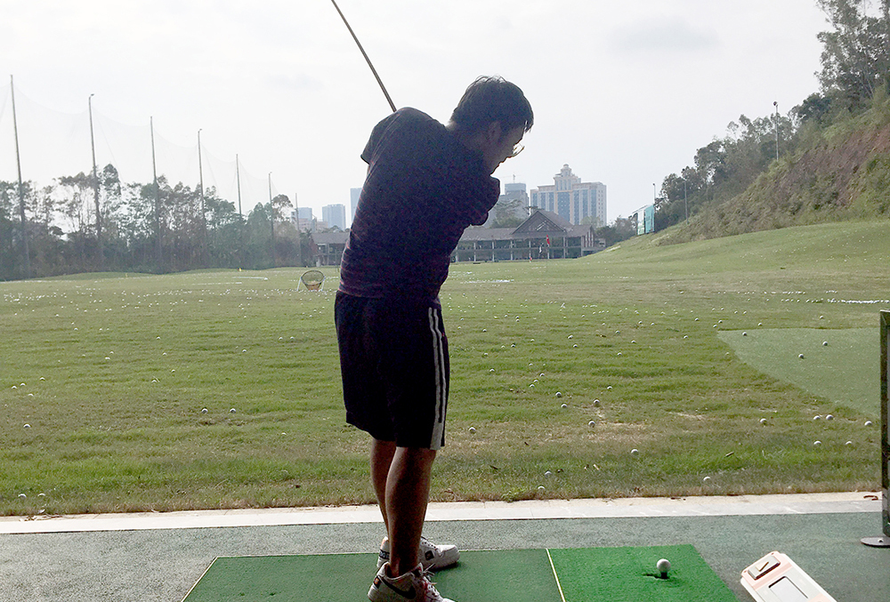 One-day Exchange Programme with Golf Practice 