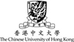 CUHK vertical signature in black color