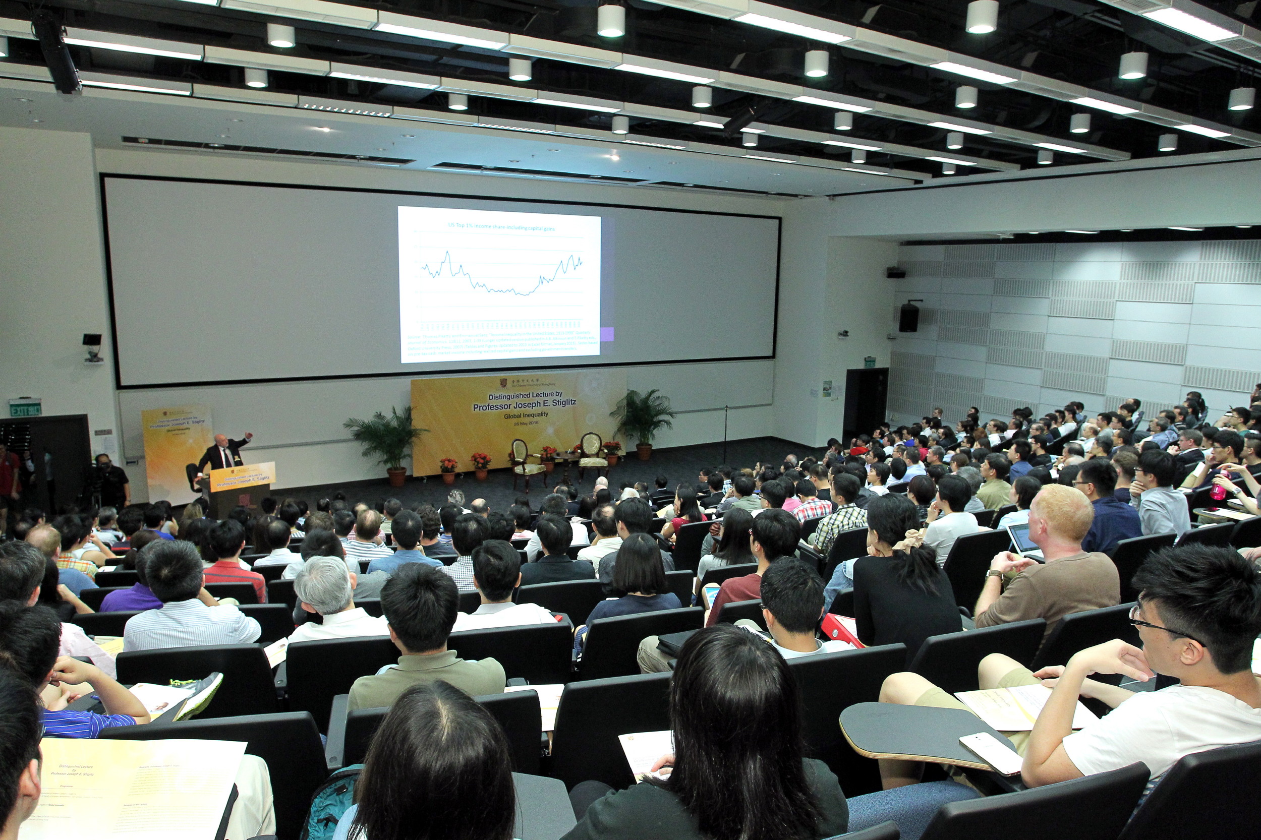 Prof. Joseph E. Stiglitz on "Global Inequality"