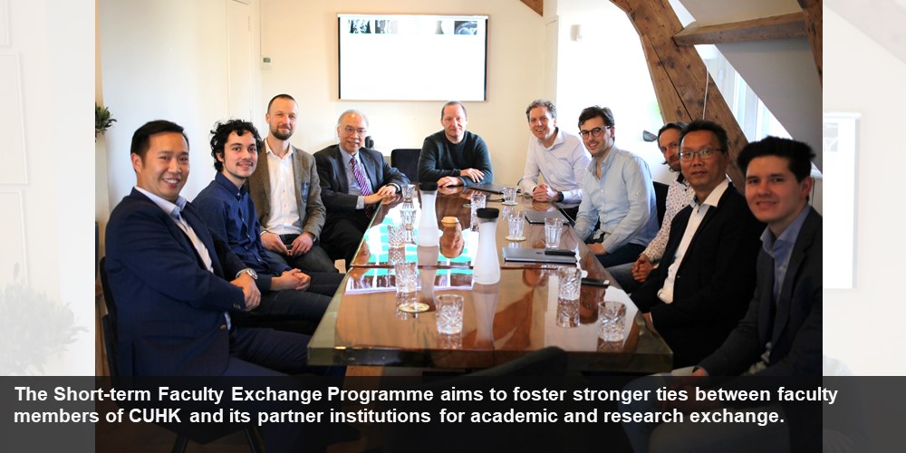 The Short-term Faculty Exchange Programme aims to foster stronger ties between faculty members of CUHK and its partner institutions for academic and research exchange.