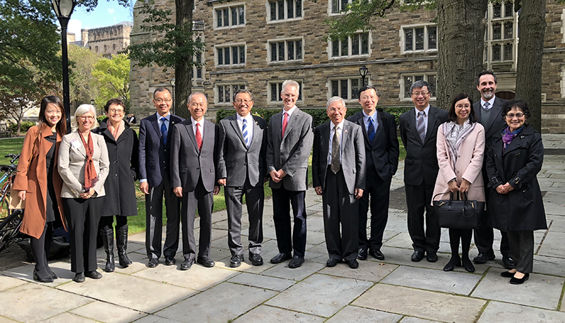 The CUHK delegation is warmly hosted by Yale-China Association at Yale University.