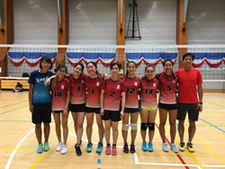 2018-19 Womens Volleyball Team