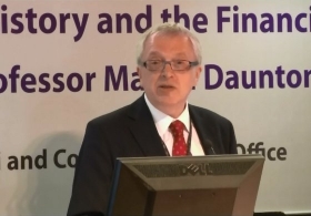 Prof. Martin Daunton on 'This Time It's Different: History and the Financial Crisis