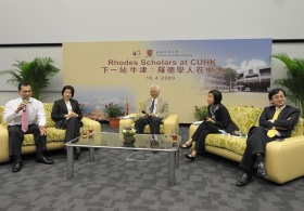 Rhodes Scholars at CUHK