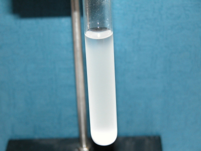 image: The tablet powder was suspended in dichloromethane