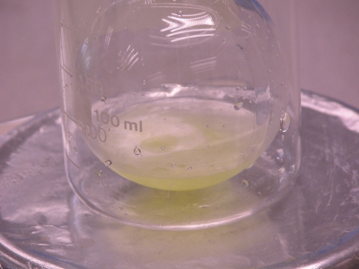 image: Hydrogen peroxide added to the reaction mixture