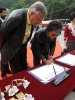 Foundation Stone Laying Ceremony for CW Chu College 香港中文大學敬文書院奠基典禮 (25 NOV 2011)