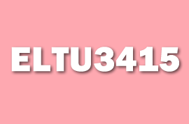 course-ELTU3415