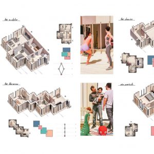 “Participatory Housing - A system of Reconfigurable spaces for 21st century living” by Kelvin Ma