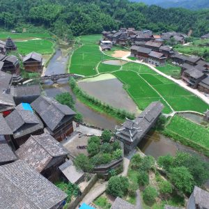 Dong minority village of Gaobu