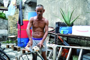 Wong Cheuk-kai, resident of Sha Po Village