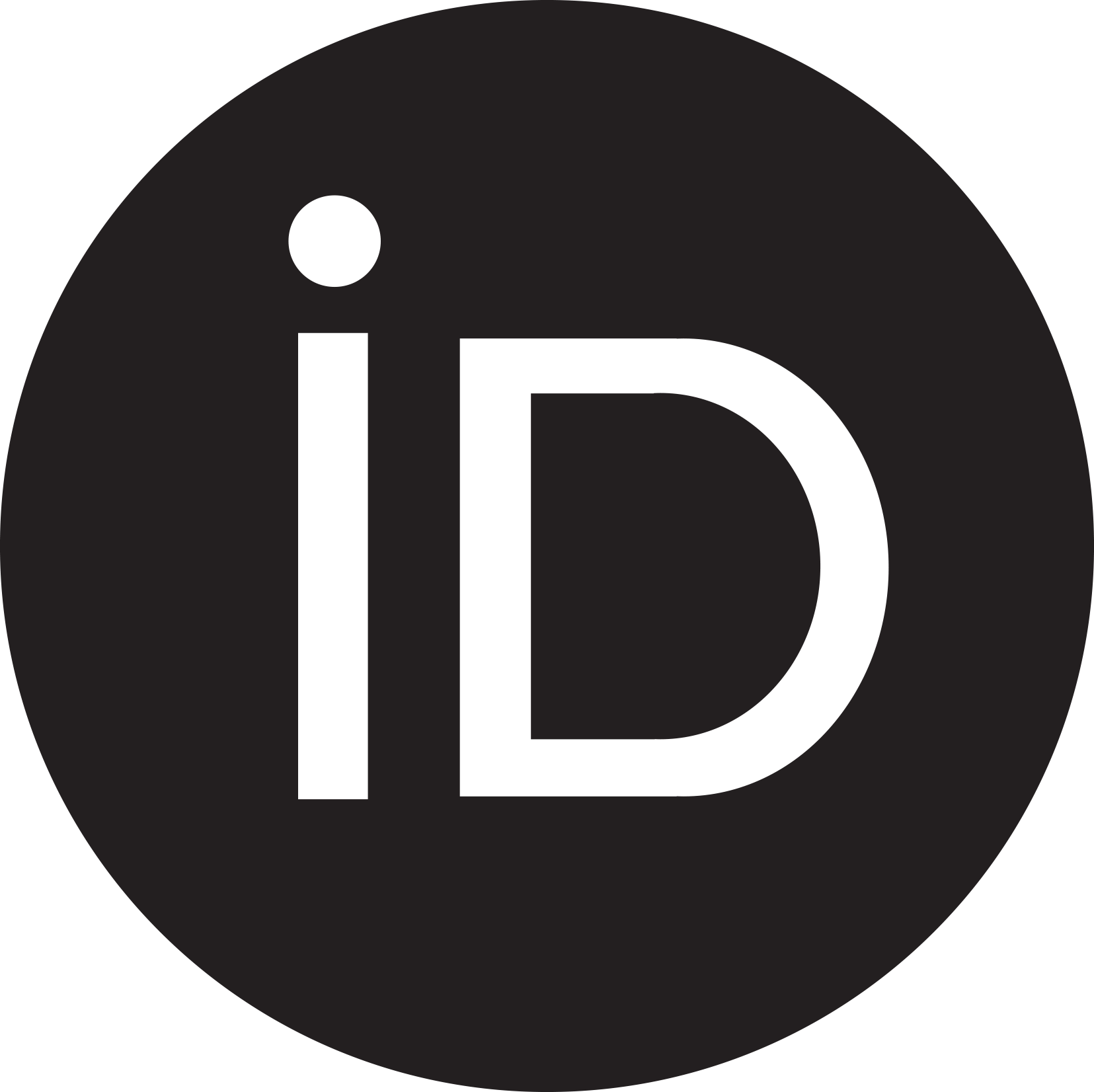 ORCID logo bw