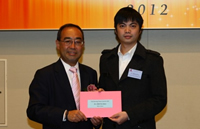 Dr. Zheng Zibin Received the Faculty’s Outstanding Thesis Award 2011