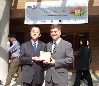 Mr. Chen Jiansheng Won the Second Prize of Motorola Best Student Paper in the IAPR International Conference on Biometrics 2006