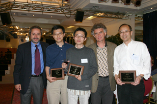 Mr. Joe Jiang Won the Best Student Paper in the IFIP WG 7.3 Performance 2005 Conference