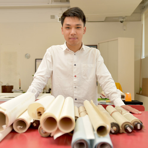 Mike Leung, Junior Conservator Serving with Respect