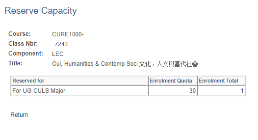 FAQ Reserve Capacity