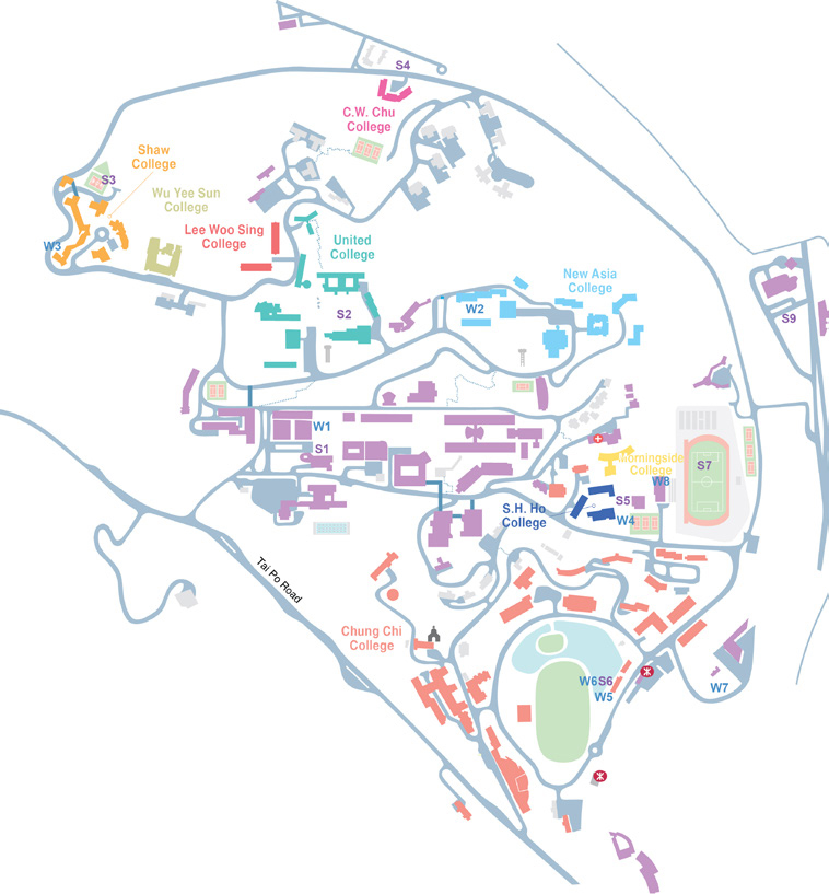 Click on the map to learn more about the sampling and testing results of harmful chemicals on campus