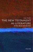 The New Testament As Literature