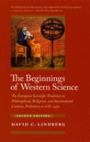 The beginnings of western science