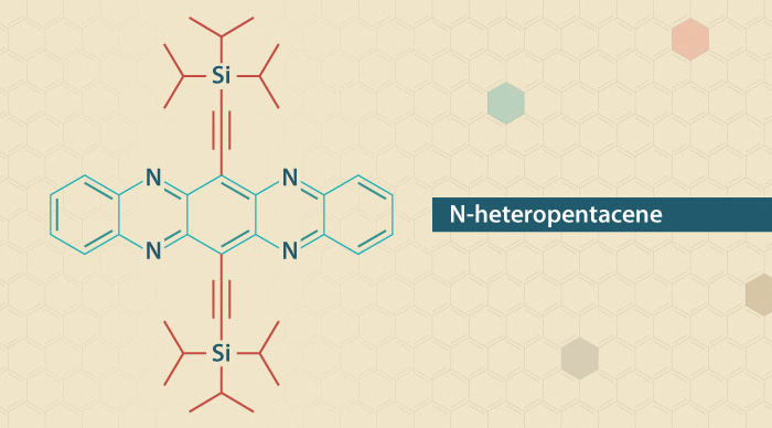 氮雜並五苯類半導體（N-heteropentacene）