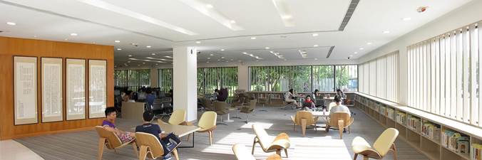 新亞書院錢穆圖書館學習空間 