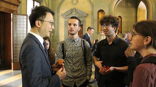 CUHK delegates at the University of Bologna