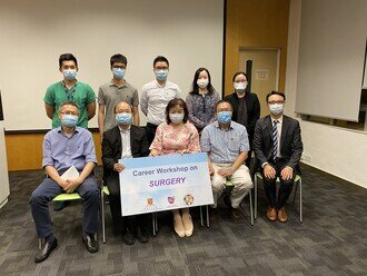 Career Workshop on Surgery in Zoom Webinar 2020 Group photo