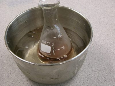 image: The 4-hydroxybenzenediazonium ion solution