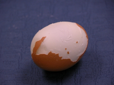 image: Removing the eggshell