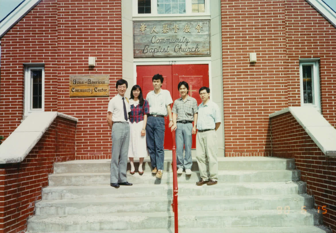 Stephen met Benjamin Chan (M Div 88) in the U.S.