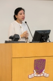 Prof. Wu Ka-ming delivers a talk.