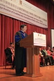 Prof. Leung Yuen Sang, Head of Chung Chi College and Dean of Faculty of Arts, CUHK delivers an address.