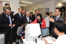 “CUHK Jockey Club Children’s Eye Care Programme” aims to provide free comprehensive eye examination to 30,000 children at age 6-8 in Hong Kong. The goal is to detect eye diseases in children before the age of 8, which is the period when their visual system completes its development, and to provide appropriate treatment to reduce the chance of permanent visual impairment.