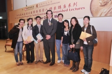 Prof. Mello with students