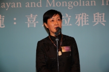 Prof. XU Xiaodong, Associate Director of the Art Museum and Curator, CUHK accounts for the exhibition.