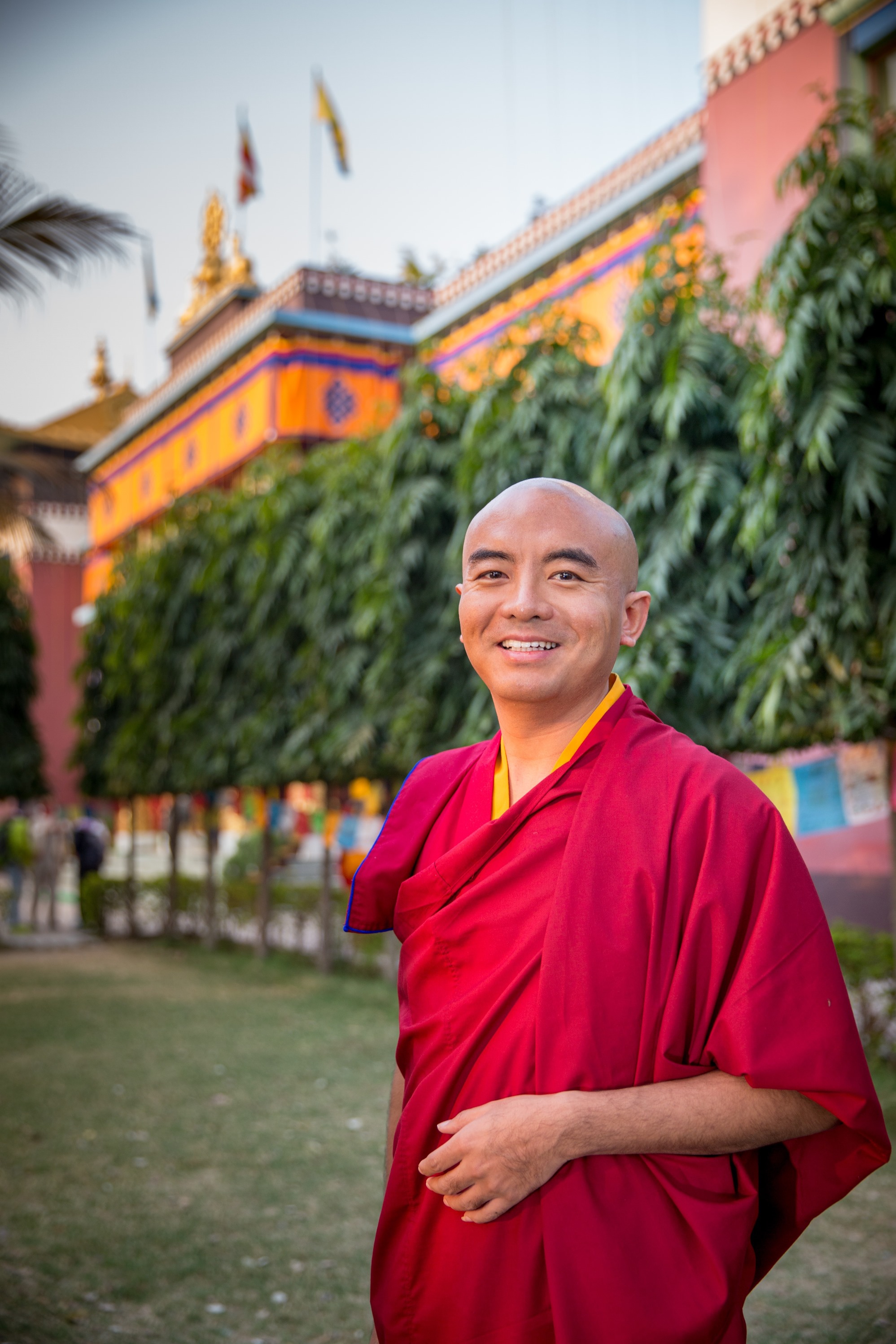 Tibetan Buddhist Master Yongey Mingyur Rinpoche