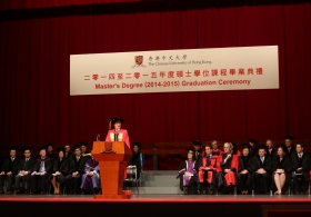 Master's Degree (2014-2015) Graduation Ceremony 