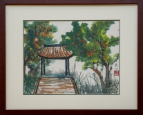 Xu Weixing, S.H. Ho College - 
Lingering Thoughts of the Kiosk, Terrace and Tree Shadow