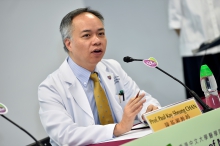 Professor Paul CHAN emphasises that the health requirements on stool donors are stricter than those for blood or organ donors.