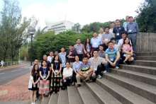 The participants of the International Workshop on South China Sea Coastal and Ocean Meso-scale Processes pose for a group photo.