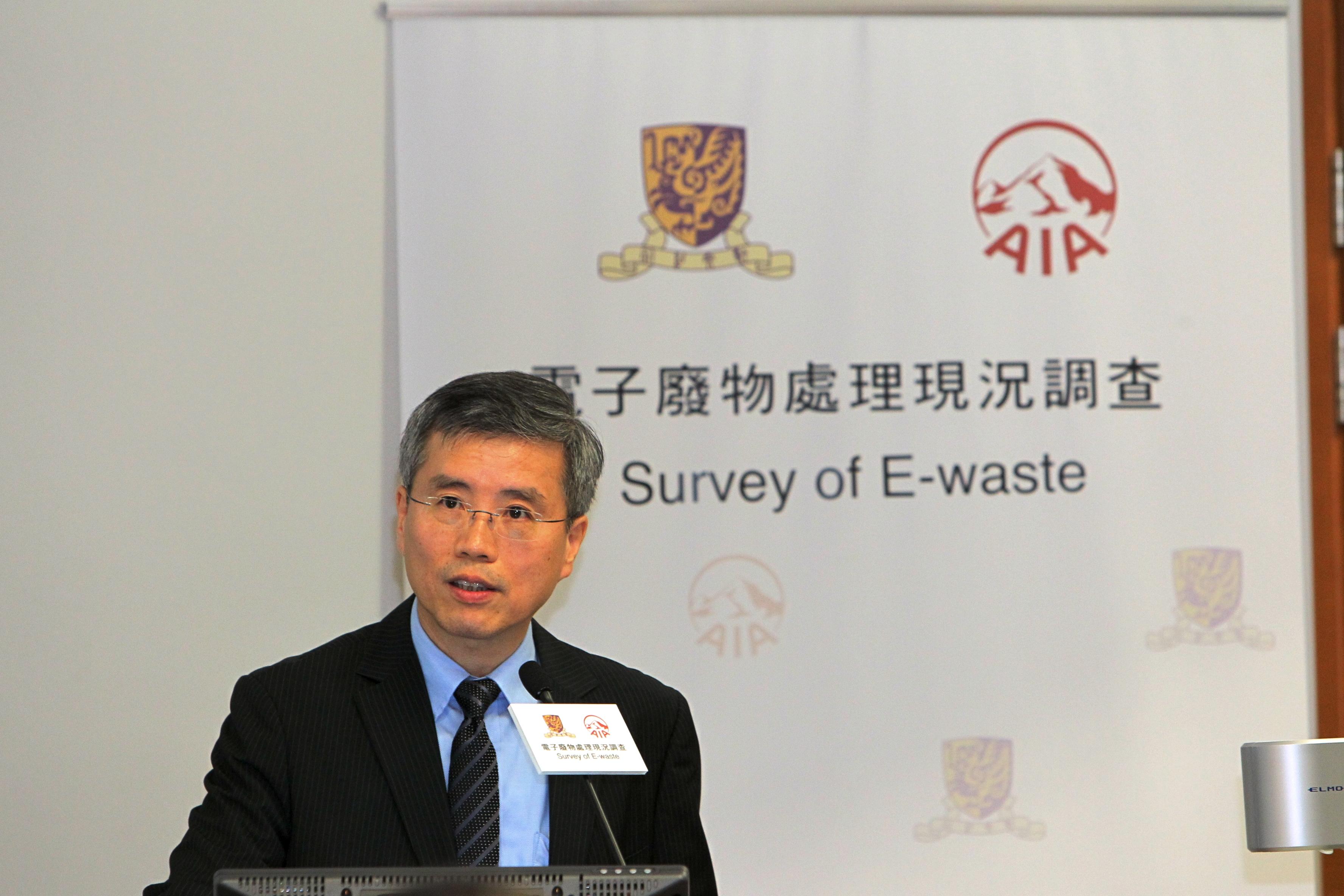 Prof. Dennis Fan, Associate Dean of CUHK Business School, says their students are willing to play a part in solving the e-waste problem.