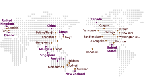 Alumni Network Map