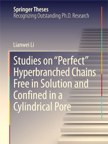 Studies on “Perfect” Hyperbranched Chains Free in Solution and Confined in a Cylindrical Pore