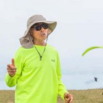 伍東山認為提供更多空間練習控傘,可減輕飛行場地過度擠迫的壓力。(孫綺羚攝)